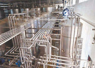 UHT Milk Processing Equipment , Pasteurized Milk Processing Line 500L1000L 2000L