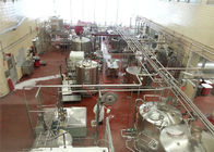 Linha de produção UHT completo dietético do iogurte da série de KQ 500L 1000L da gordura do equipamento