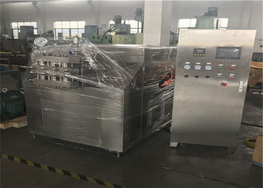 China homogenizador de alta pressão do pistão 15000L quatro para o certificado do CE da fábrica da leiteria fábrica