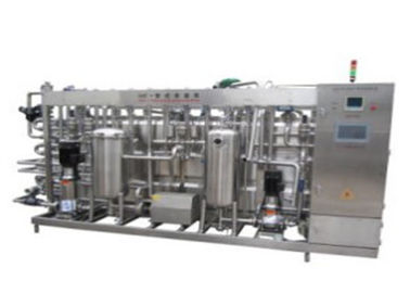China Máquina do esterilizador do leite de coco do suco da manga, equipamento totalmente automático da pasteurização do UHT fábrica