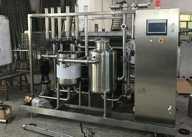 China Máquina líquida do leite de UHT do suco, tipo semi automático equipamento da placa do esterilizador fábrica