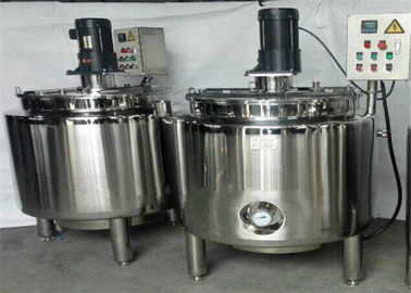 tanques de armazenamento do suco da capacidade de 100L 8000L que misturam a embarcação de mistura da cuba com o misturador