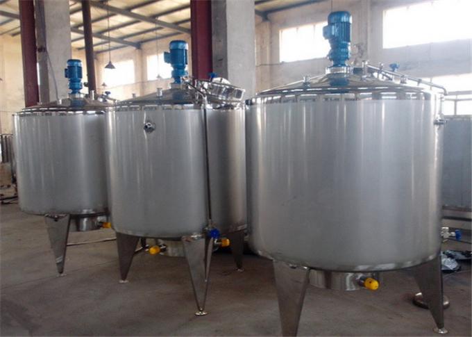 Tanque de mistura do leite do suco de fruto/tanques de aço inoxidável 1000L 2000L 3000L do processo
