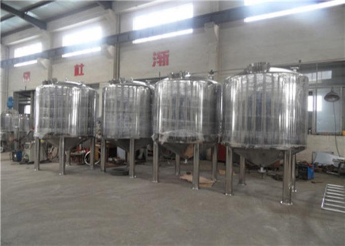 Grandes tanques de fermentação de aço inoxidável grandes 500L - capacidade 5000L para a indústria alimentar