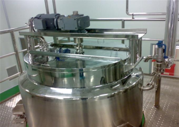 Aquecimento de vapor de mistura de aço inoxidável sanitário dos tanques/aquecimento bonde para o suco