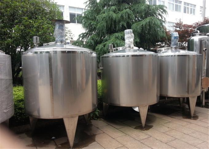 Aquecimento de vapor de mistura do tanque do leite de 20000 litros/aquecimento bonde para a indústria de bebidas