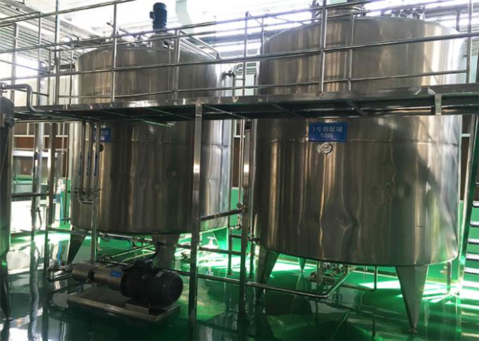 Tanque de mistura do suco de alta pressão de aço inoxidável industrial dos tanques de fermentação