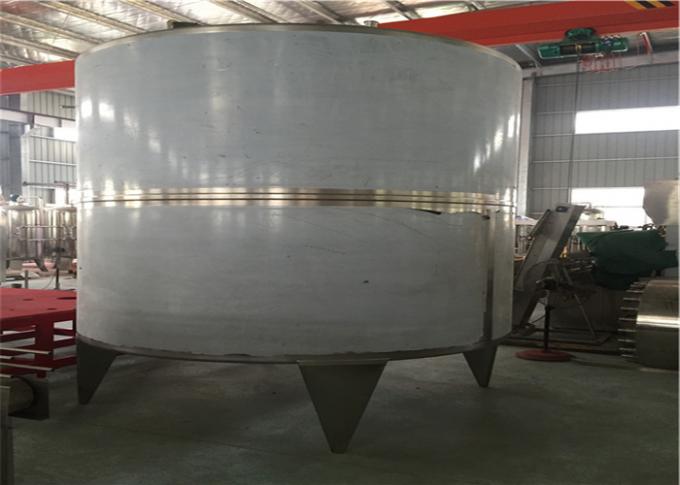 Grandes tanques isolados Jacketed de mistura de mistura de aço inoxidável do aquecimento da reação