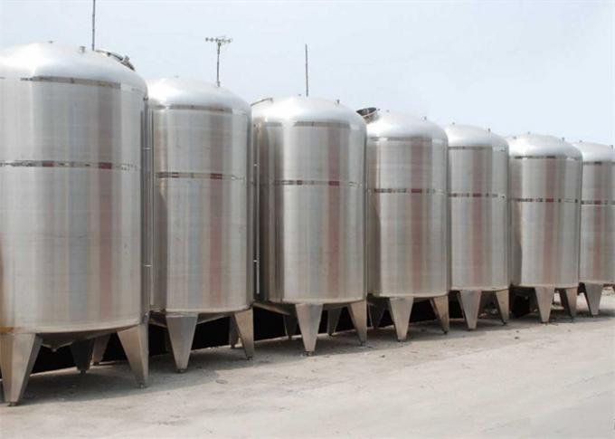 304 316 tanques de fermentação de aço inoxidável/aqueceram o ISO de mistura do tanque aprovado