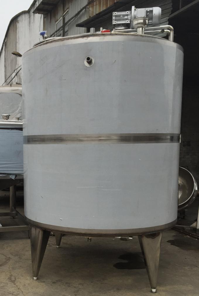 Tanque de fermentação de aço inoxidável da cerveja, reação de aço inoxidável de emulsão do aquecimento do tanque