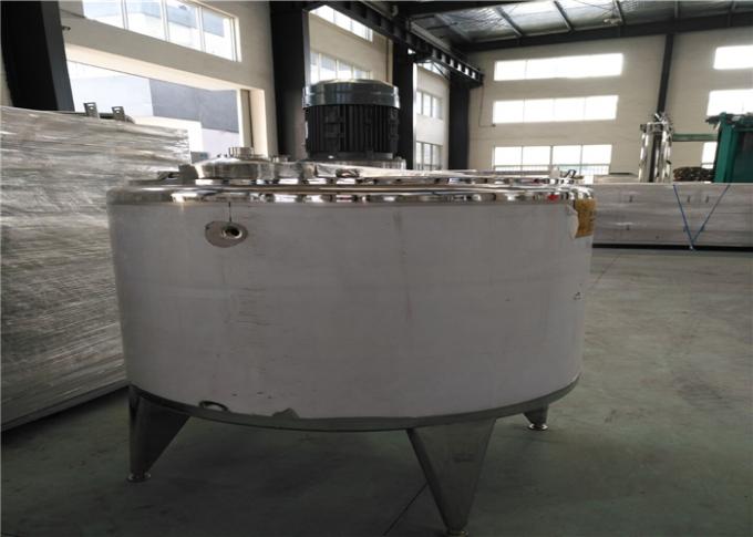 Tanques de aço inoxidável do produto comestível/tanques de mistura de aço inoxidável para o gelado