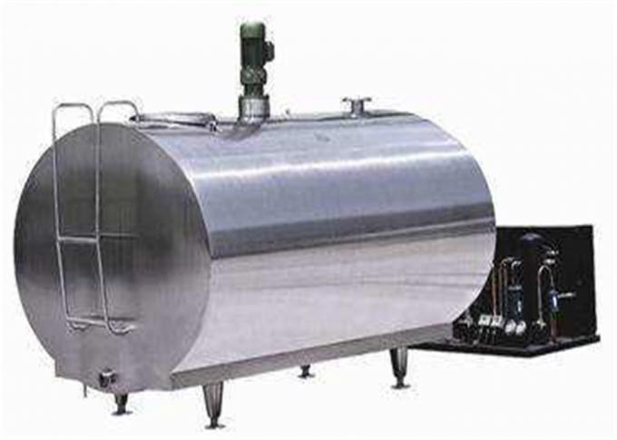 Eficiência elevada sanitária do tanque refrigerar de leite com compressor da refrigeração