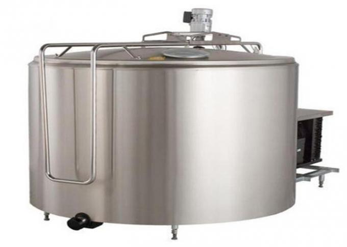 Fácil opere o depósito de leite do tanque refrigerar de leite/SS com o compressor de ar de Copeland