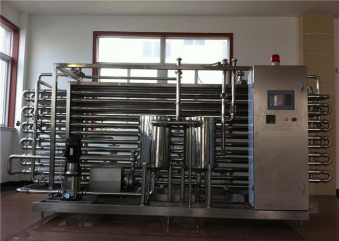 A máquina segura 5000 LPH da esterilização do UHT fácil instala para o iogurte do leite