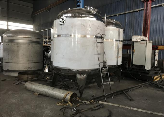 Vapor SUS316L/SUS304 dos tanques de fermentação de Kaiquan isolação térmica de grande
