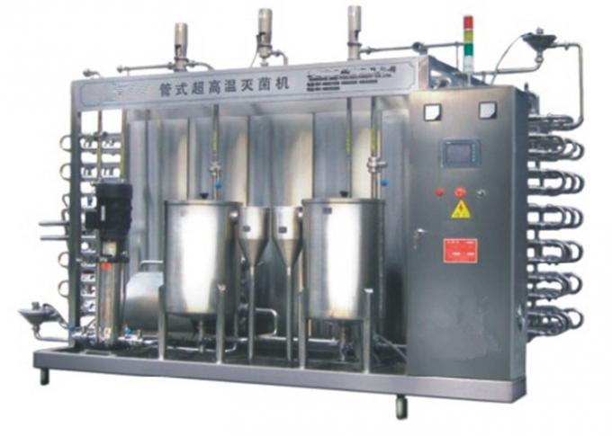 Tubo na eficiência térmica alta da máquina da esterilização do UHT do leite do tubo para o concentrado do suco