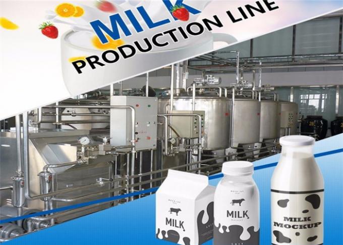 Equipamento da pasteurização instantânea, linha de produção automática completa do leite do UHT