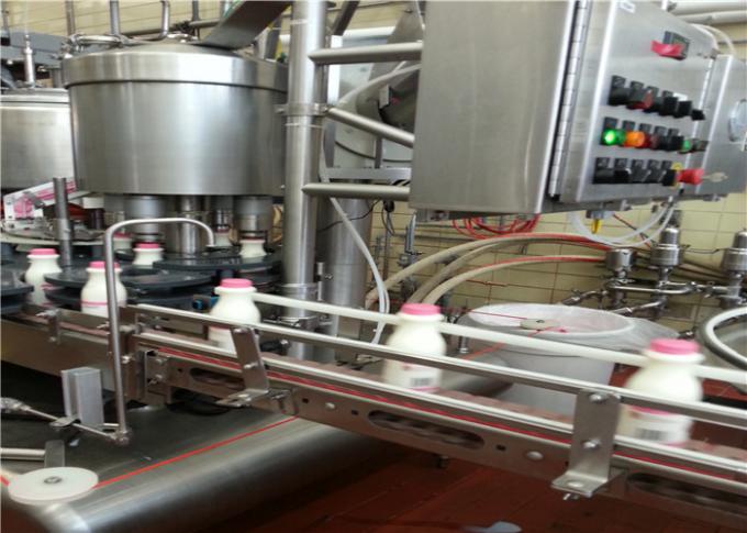 Linha de produção eficiente alta 1000L do iogurte 2000L 3000L com sistema de controlo