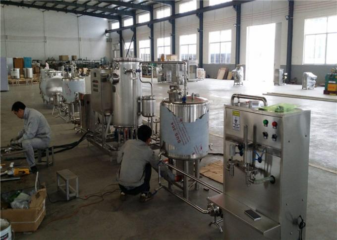 Linha de produção KQ-Y-3000L do leite do iogurte de Inox altamente eficiente para a fábrica pequena da leiteria