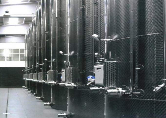 304 316 tanques de fermentação de aço inoxidável/tanque de armazenamento industrial para o vinho de fruto