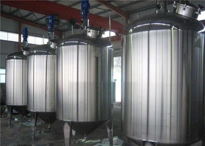 Linha de produção de mistura OEM do tanque do leite SUS316L/SUS304 da isolação térmica de vapor disponível