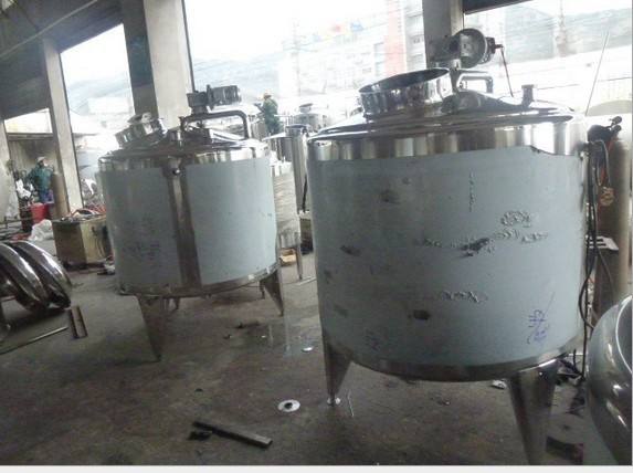 Tanques de aço inoxidável duráveis do vinho, tanque de fermentação do iogurte para a indústria do leite