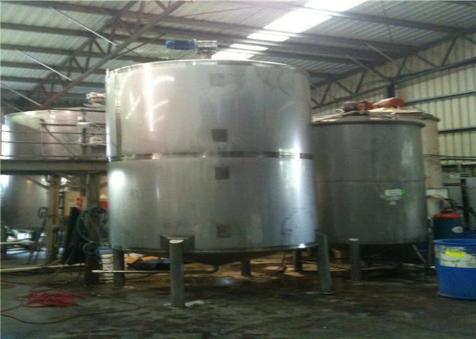 Tanques de fermentação de aço inoxidável do produto comestível, SS que misturam o tanque para a bebida