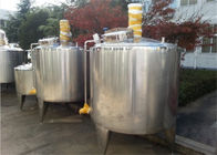Tanque refrigerando do aquecimento da fábrica de tratamento do gelado/tanques de aço inoxidável produto comestível