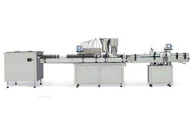 PLC Control Beverage Bottling Equipment , Stainless Steel Fruit Juice Filling Machine