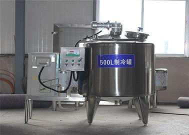 China 2000 - material de aço inoxidável do tanque refrigerar de leite 6000L com compressor de ar fábrica