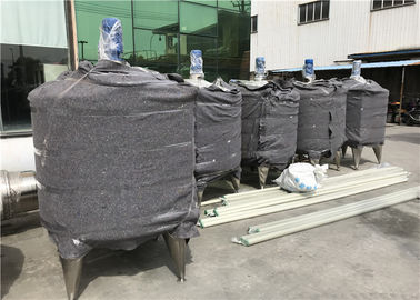 China Tanque de mistura líquido de Kaiquan, tanques de aço inoxidável do processo para produtos láteos fábrica