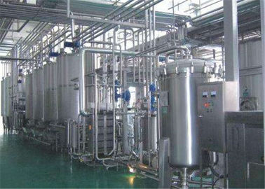 Linha de produção gorda máquina do leite do UHT de processamento automática completa do queijo de 500L 1000L 2000L