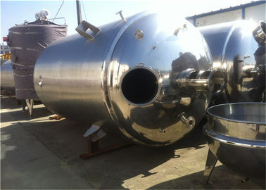 China tanque de mistura do suco de aço inoxidável do tanque de fermentação do vinho 316 304 para a indústria de bebidas fábrica