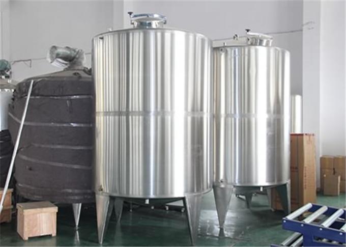 Tanque de mistura do leite do suco de fruto/tanques de aço inoxidável 1000L 2000L 3000L do processo