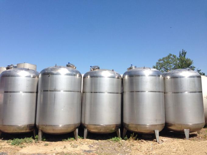 Parede Jacketed de mistura do tanque do leite de aço inoxidável para a indústria de bebidas