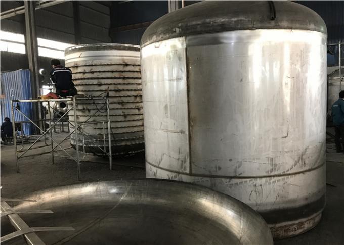 Tanques de fermentação de aço inoxidável do tanque de armazenamento da química que aquecem os tanques