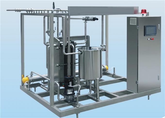 fábrica de tratamento automática do leite da máquina da pasteurização do leite 2000LPH/UHT